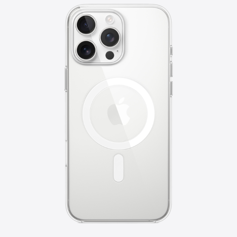 Transparent iPhone Magnetic Shell Case with MagSafe Compatibility and Strong Magnetic Protection
