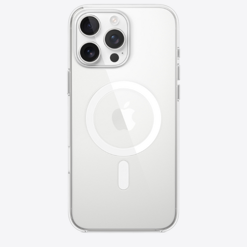 Transparent iPhone Magnetic Shell Case with MagSafe Compatibility and Strong Magnetic Protection